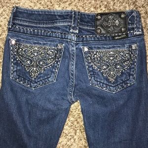 Miss Me Skinny Jeans, Sz 26